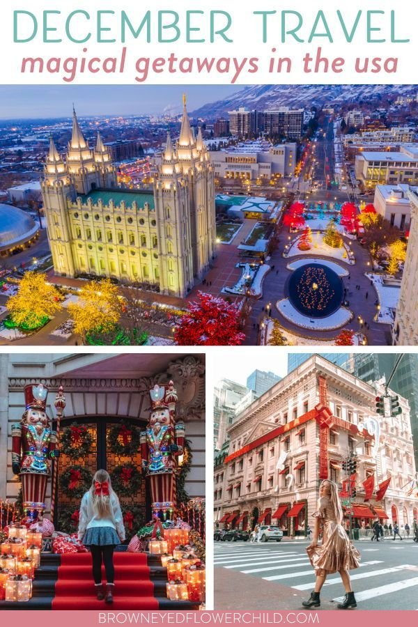 Magical December Getaways in the USA