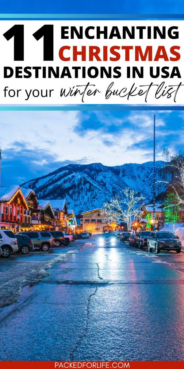 Magical Family Vacation Destinations USA in Winter