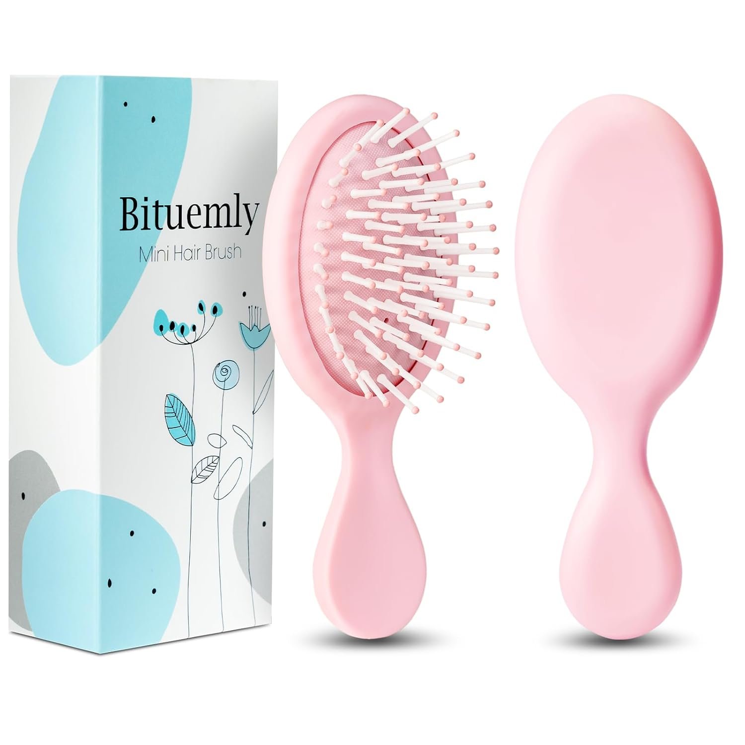 Compact hairbrush
