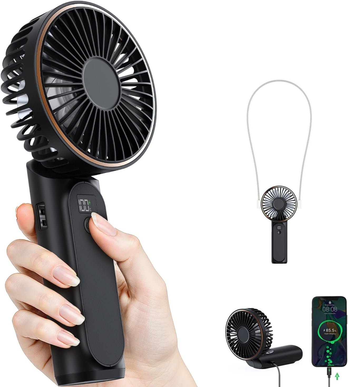 Mini portable fan