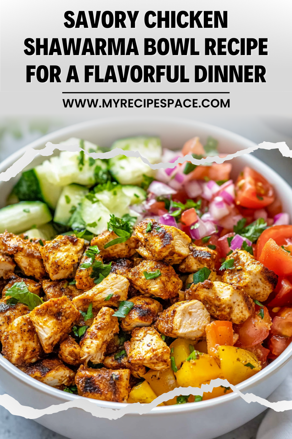 Savory Chicken Shawarma Bowl Recipe for a Flavorful Dinner