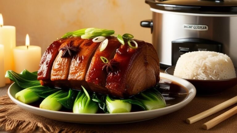 Chinese Food Braised Pork Belly
