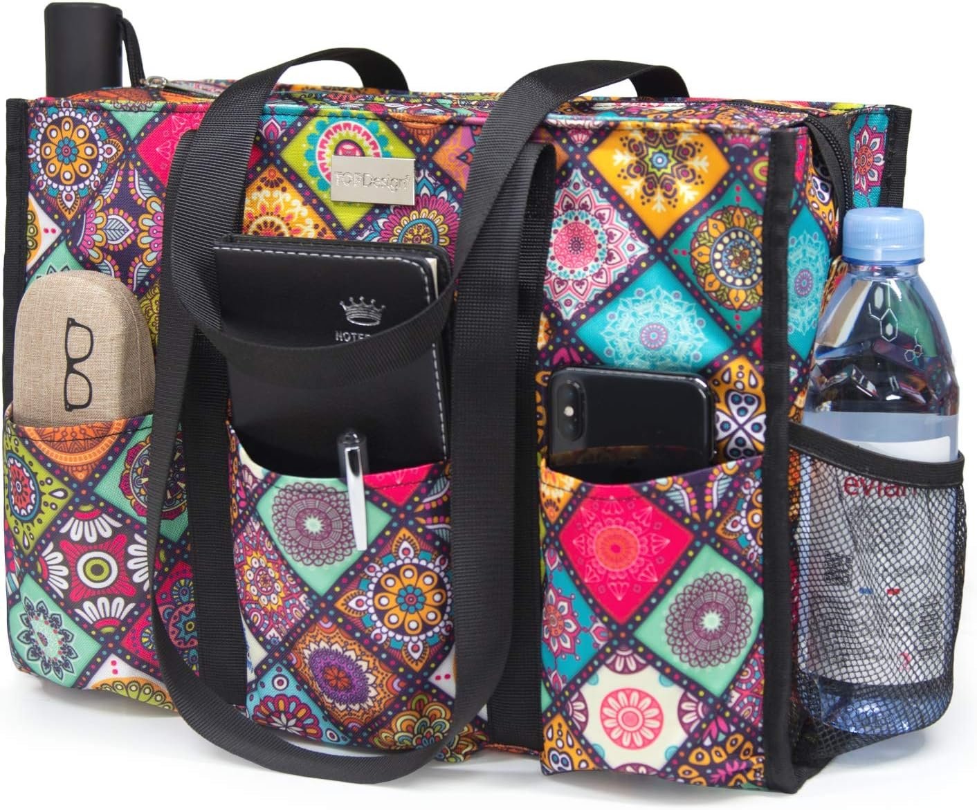 Collapsible tote bag for excursions