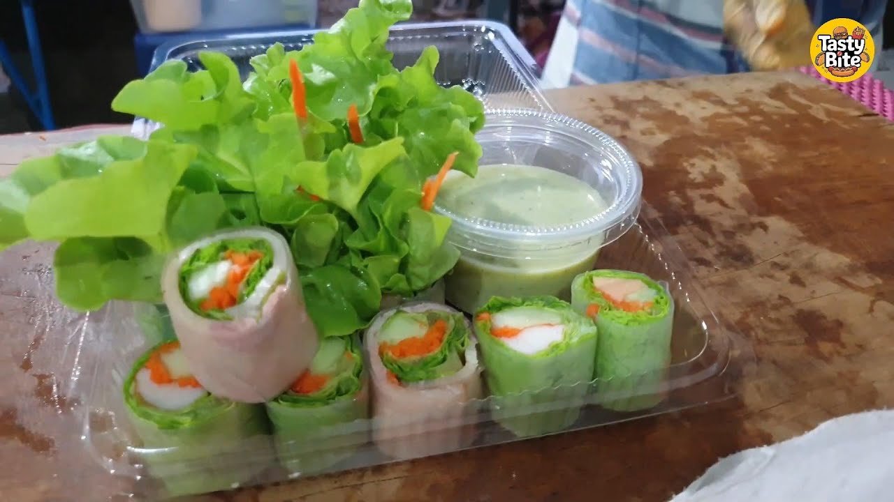 Chinese Food Spring Rolls