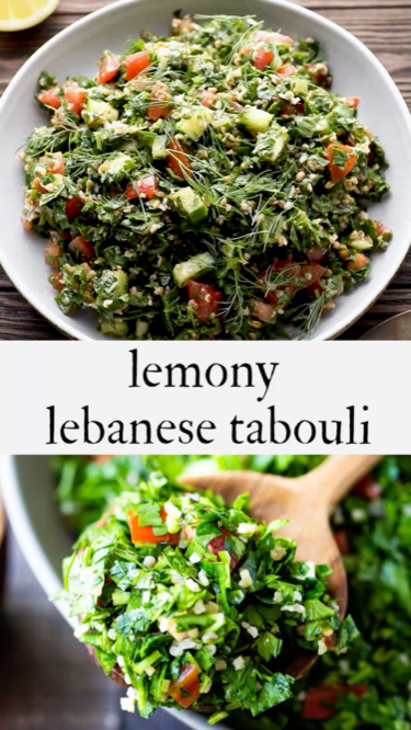 The BEST Tabouli Recipe!