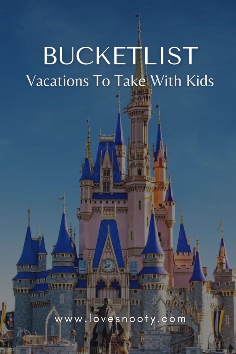 Top Bucket List Vacations to Take with Kids | Epic Family Getaway Destinations for Summer Travel