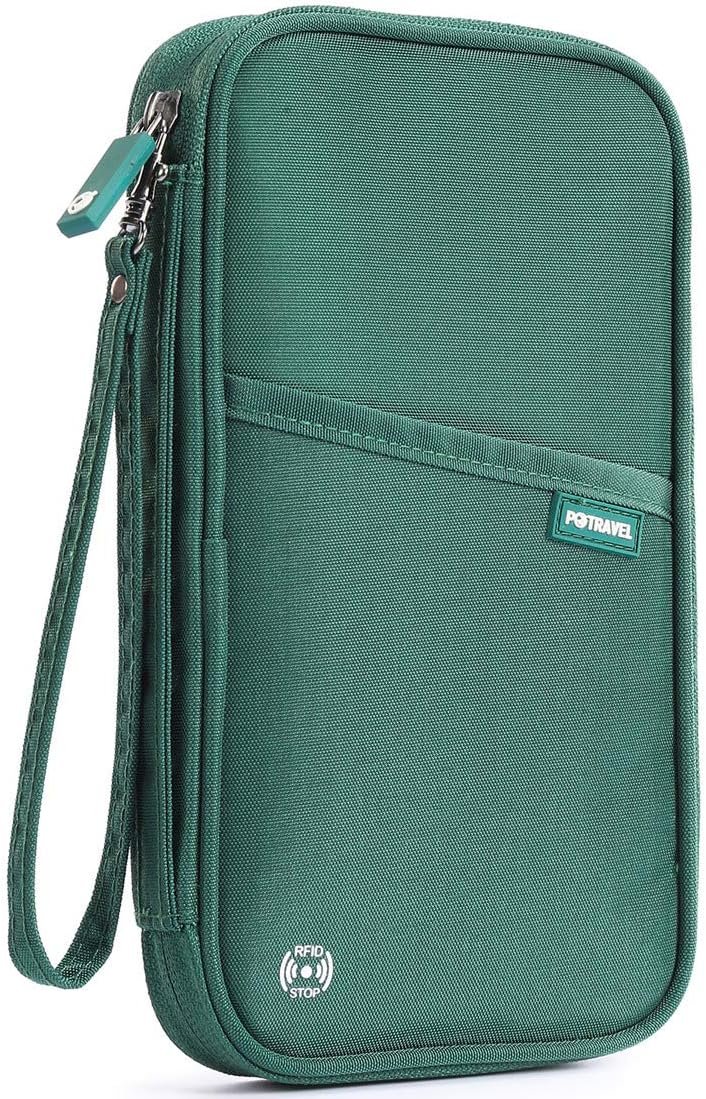 Travel organizer for documents