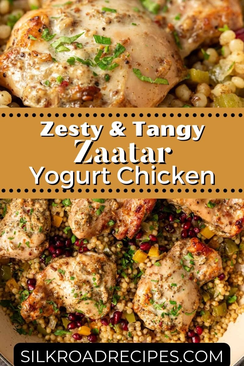 Zesty & Tangy Zaatar Yogurt Chicken