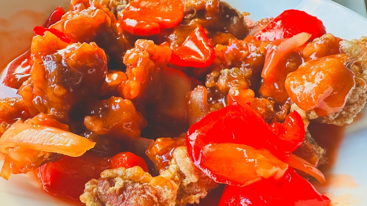 Chinese Food Sweet and Sour Chicken