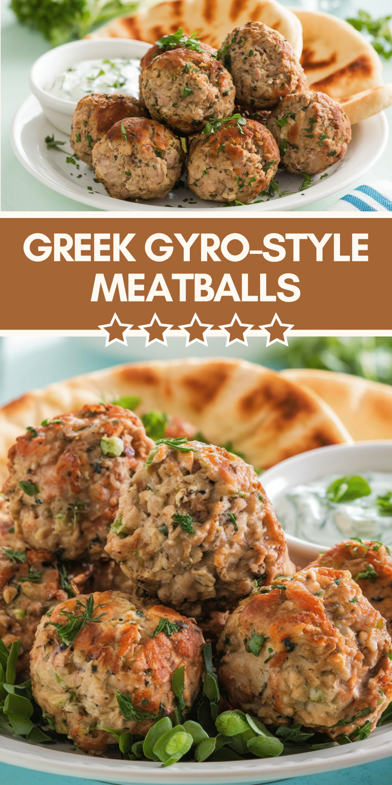 20-Min Greek Gyro-Style Meatballs: Mediterranean-Inspired Meal