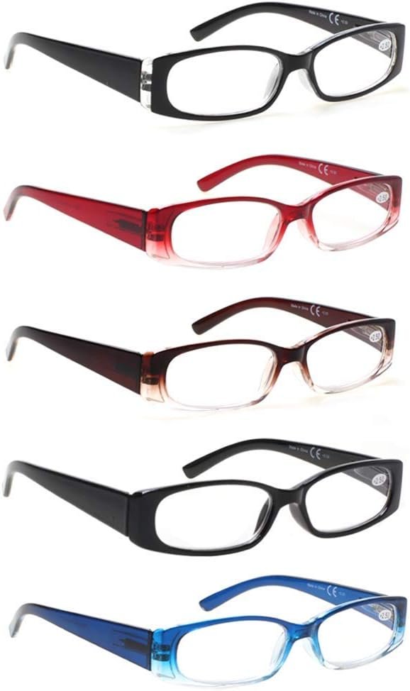 reading glasses with spring hinges