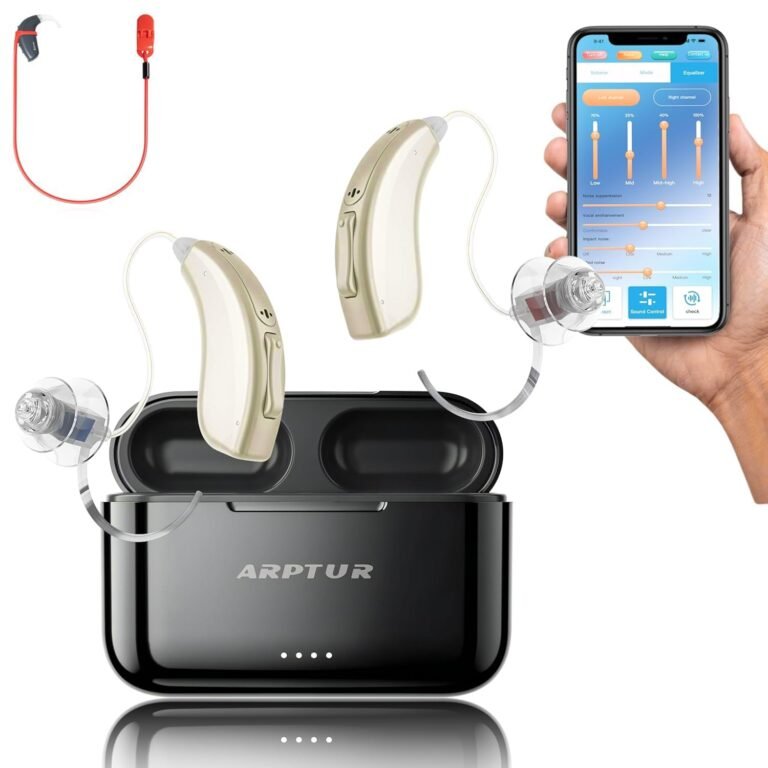Bluetooth Hearing Aids for Seniors, APP Control Hearing Aids...