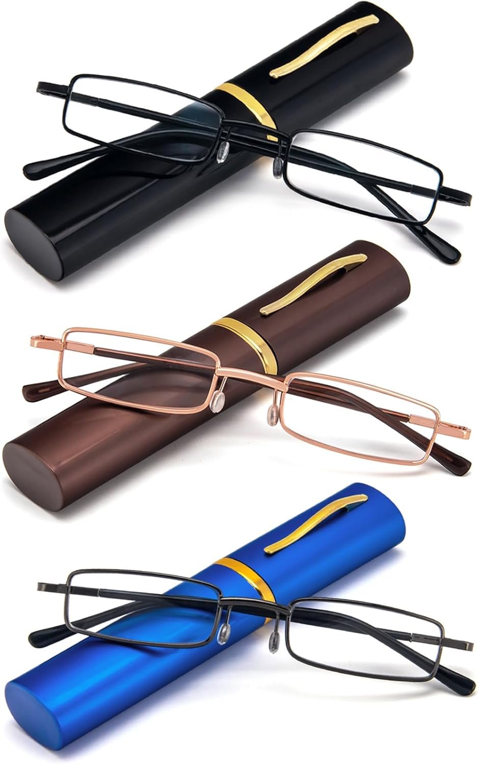 reading glasses with case
