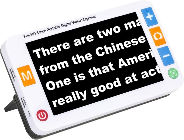 tactile aids for low vision