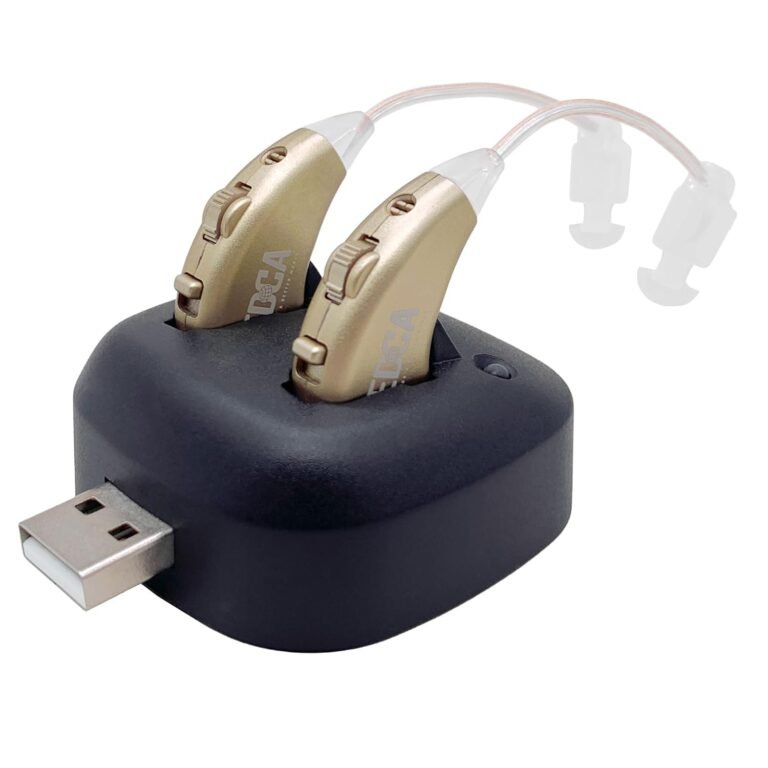 Digital Hearing Amplifiers Rechargeable BTE Personal Sound...