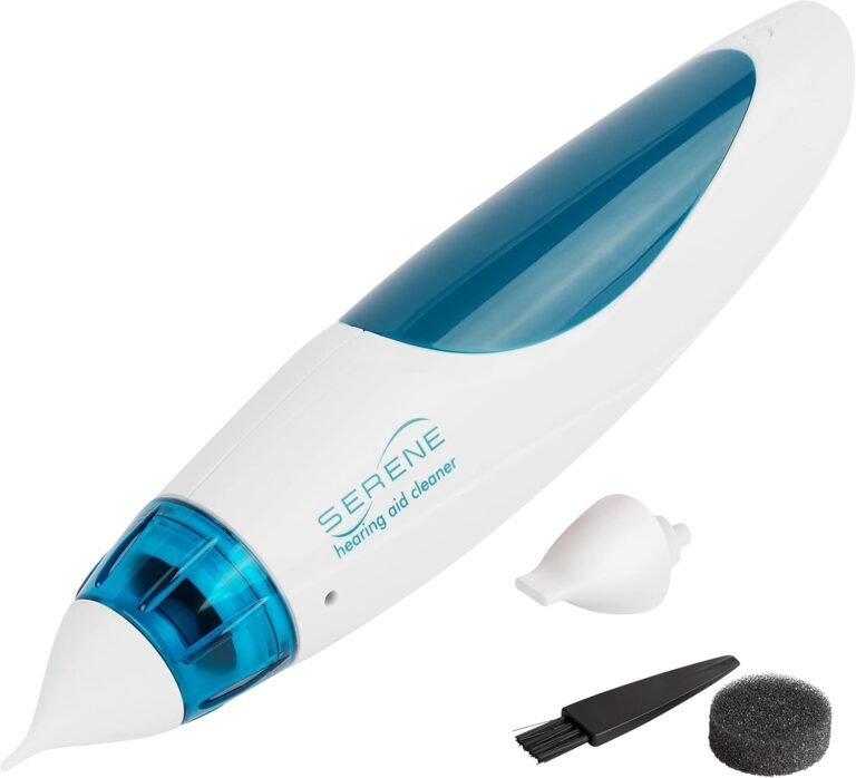 Serene Innovations Hearing Aid Cleaning Kit for Earwax Remov...