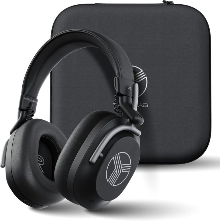 over-ear noise-canceling headphones