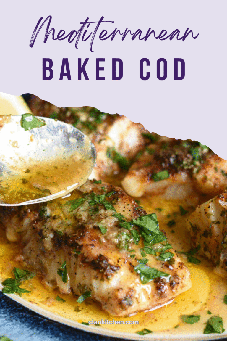 A Simple and Delicious Mediterranean Baked Cod