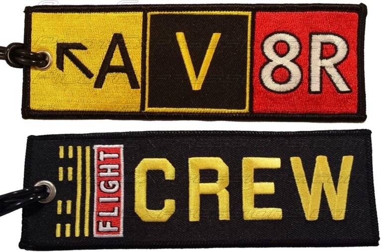 Luggage tags for flights