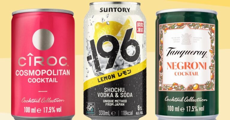 Best canned cocktails 2025 – top cocktails in a can