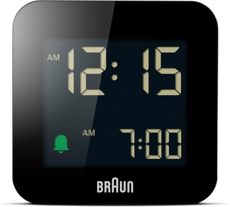 Travel alarm clock