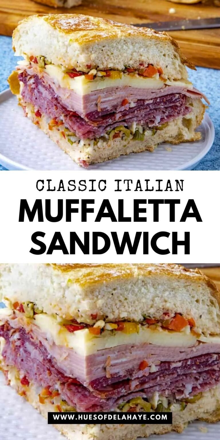 Classic Italian Muffaletta Sandwich