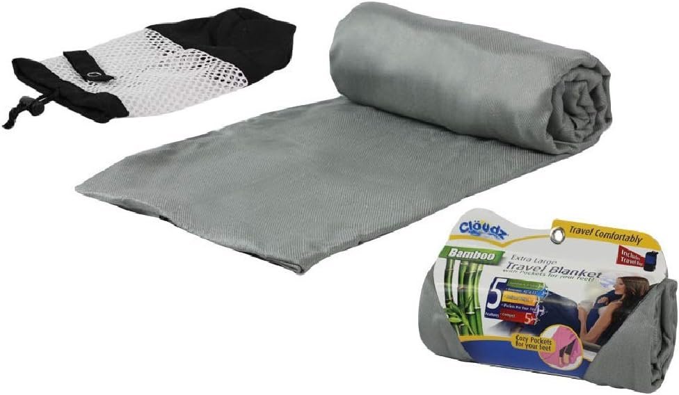 Compact travel blanket