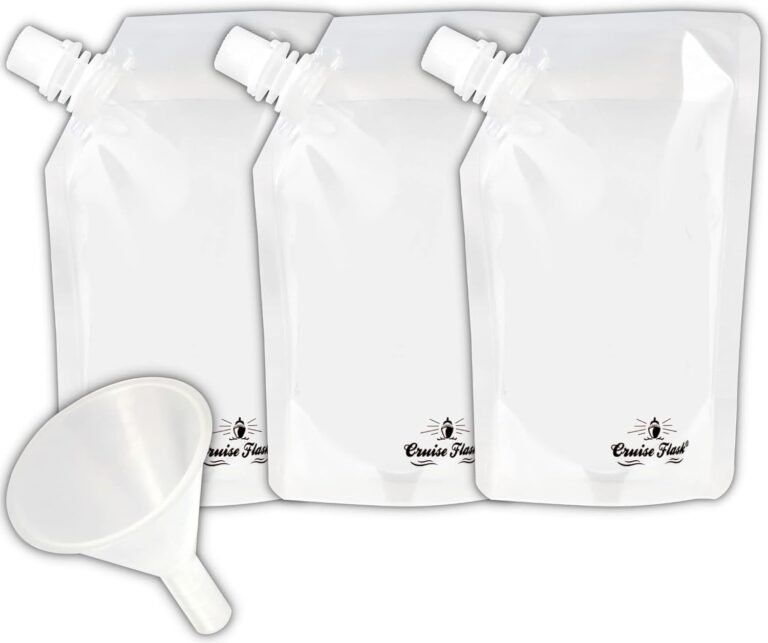 Reusable water bottle for cruise