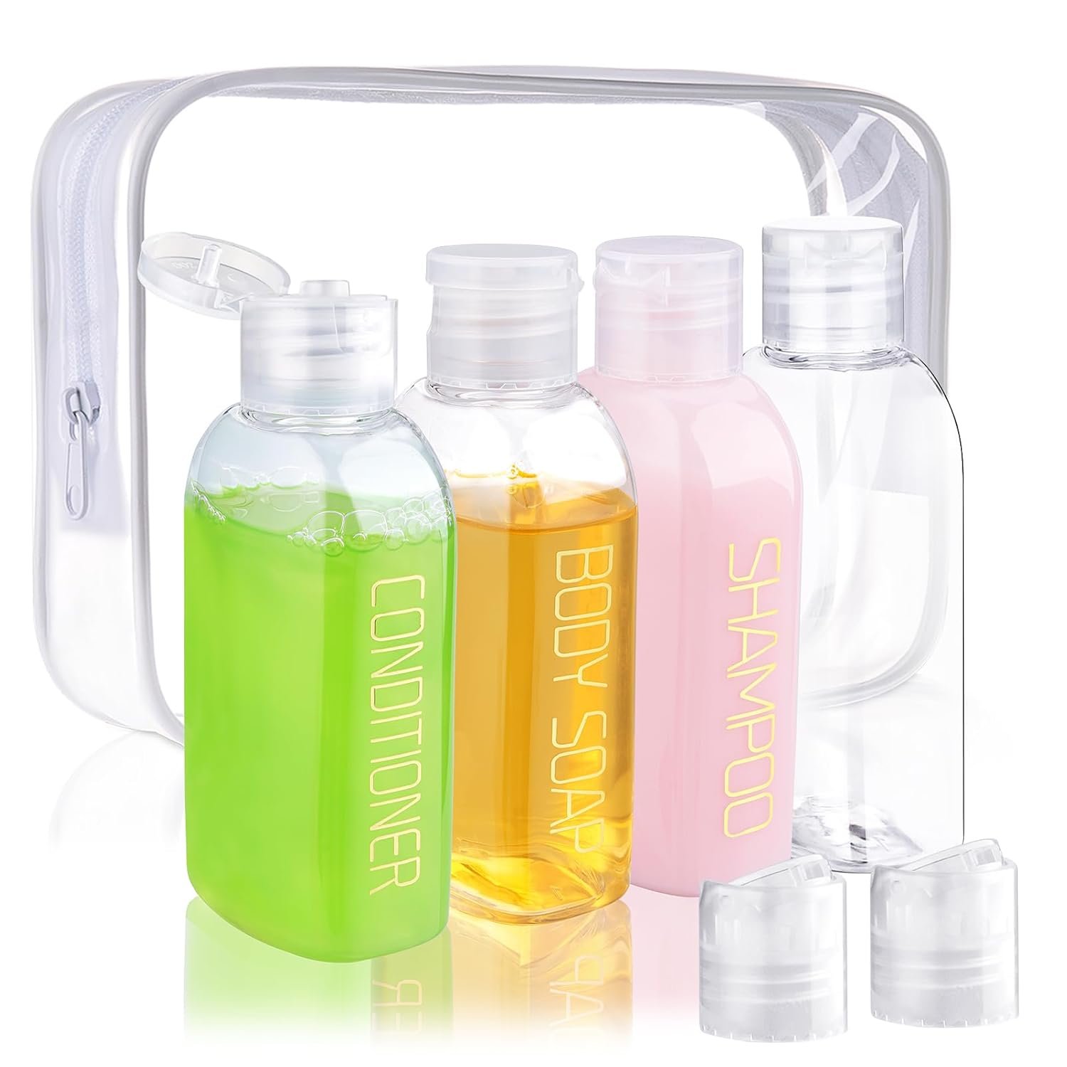 Travel-sized toiletries for cruises