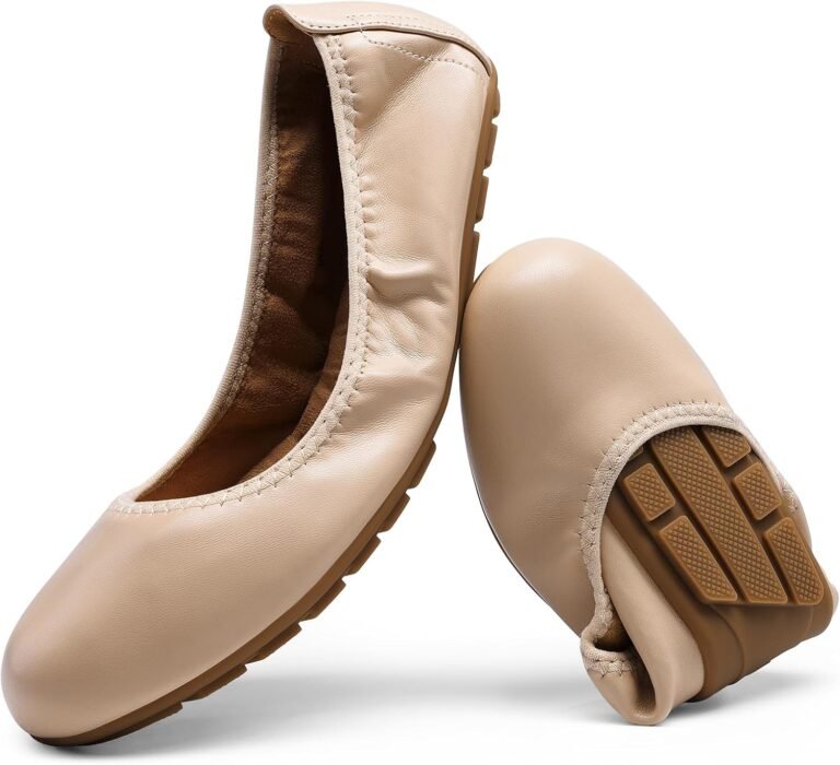 Foldable ballet flats