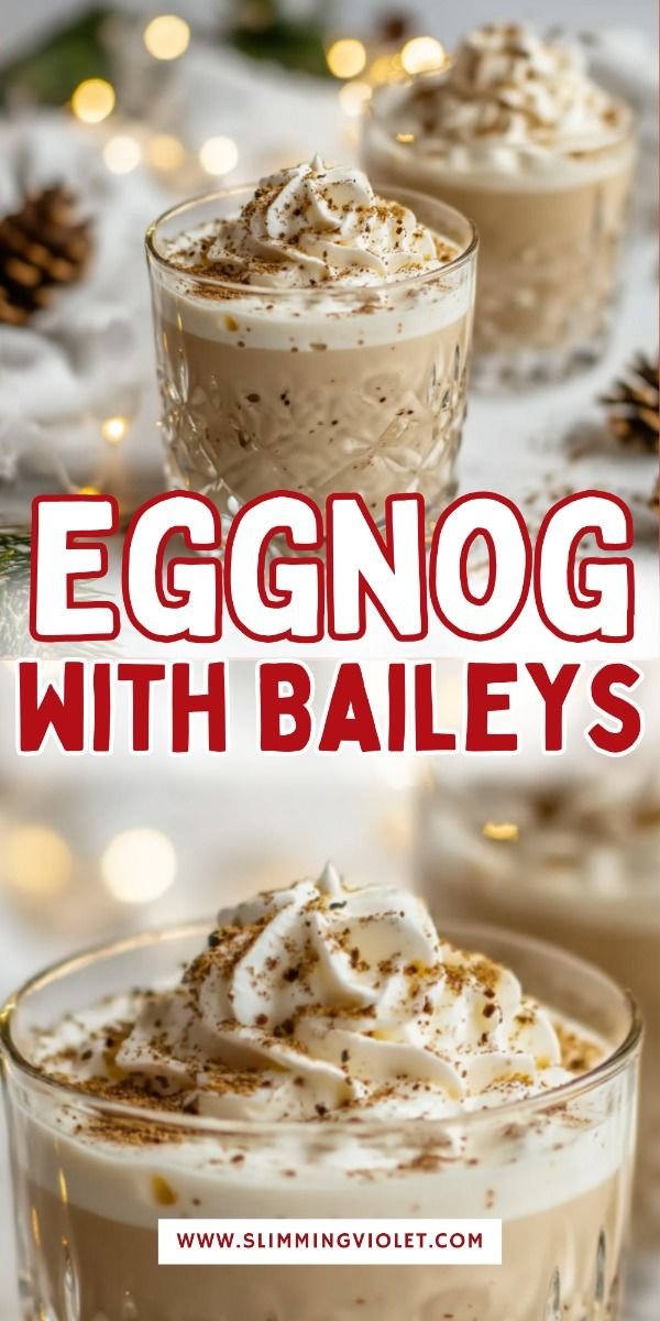 Eggnog with Baileys