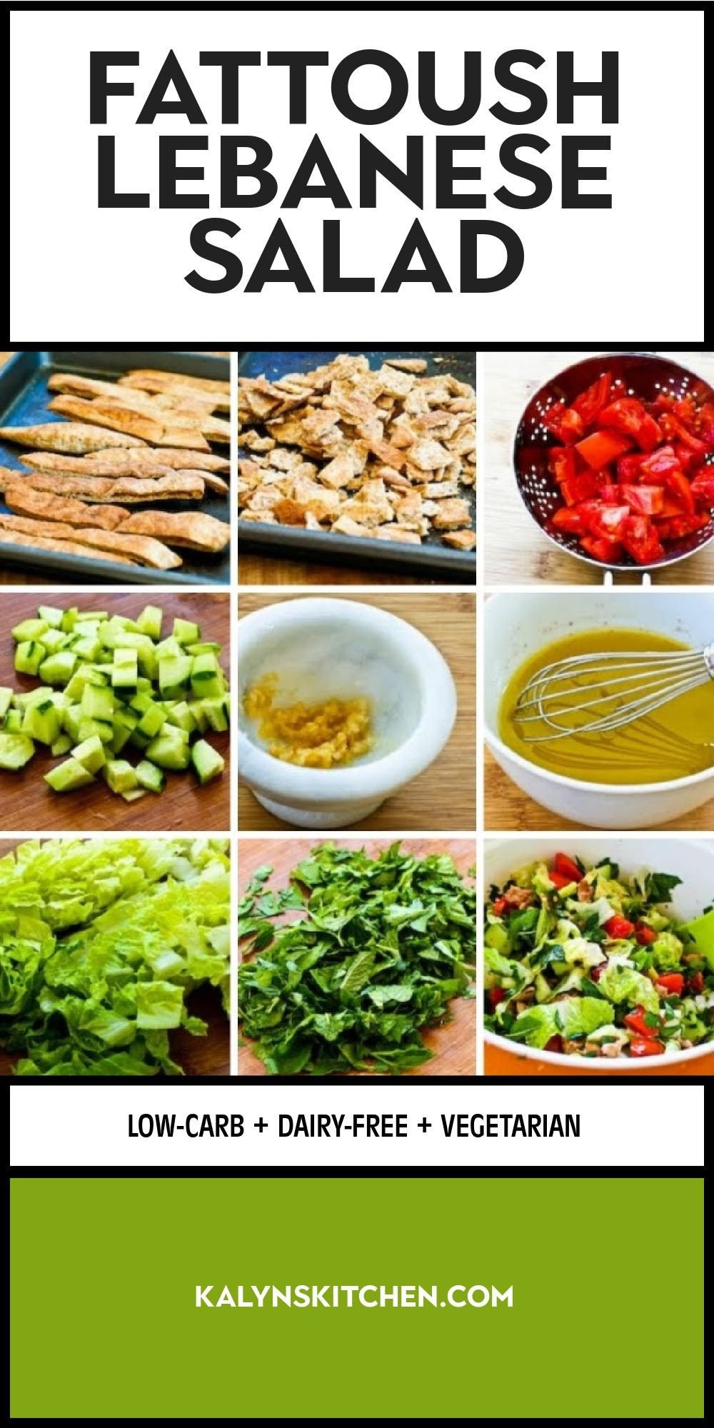 FATTOUSH LEBANESE SALAD