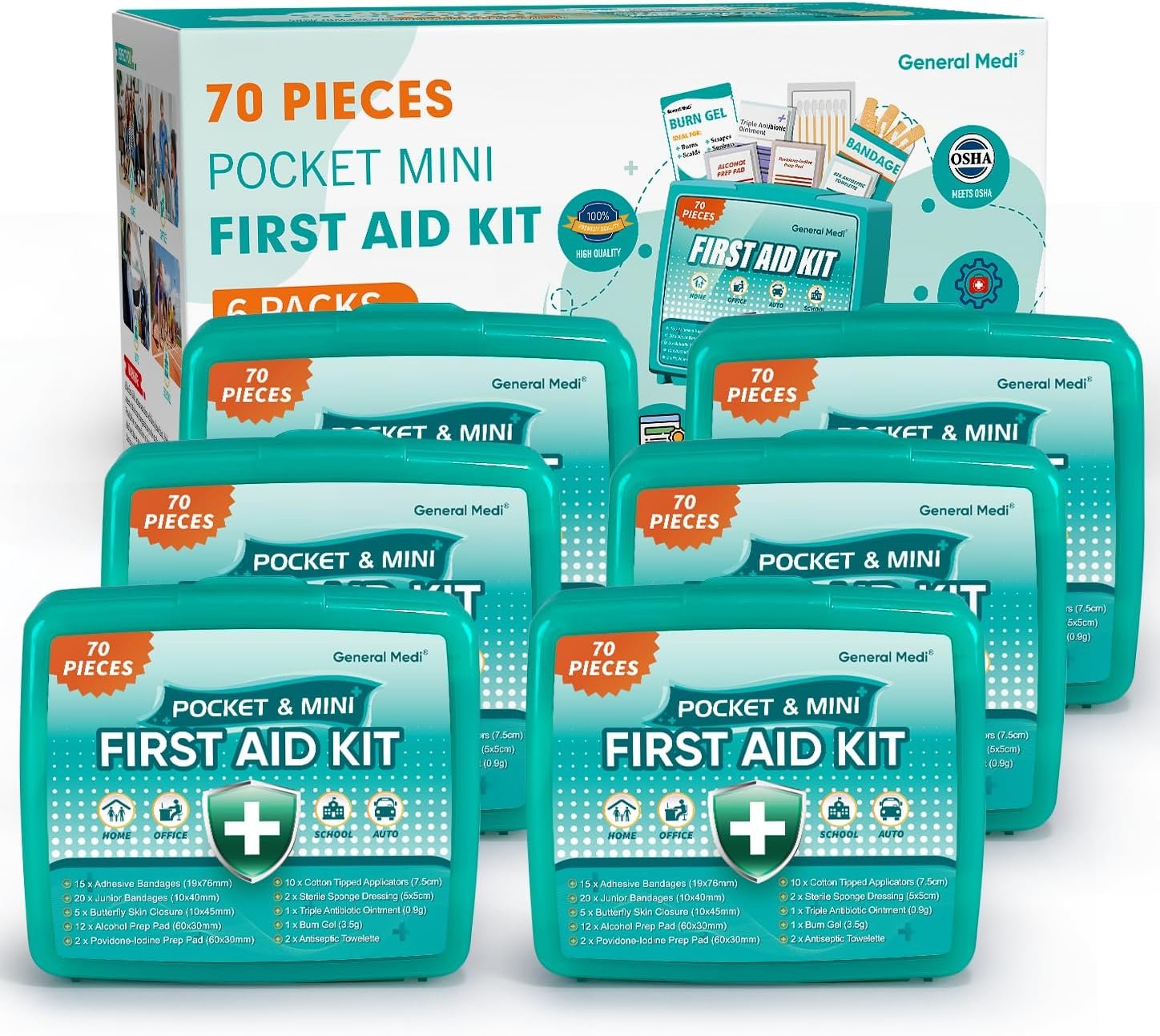 First aid kit for hotel stays