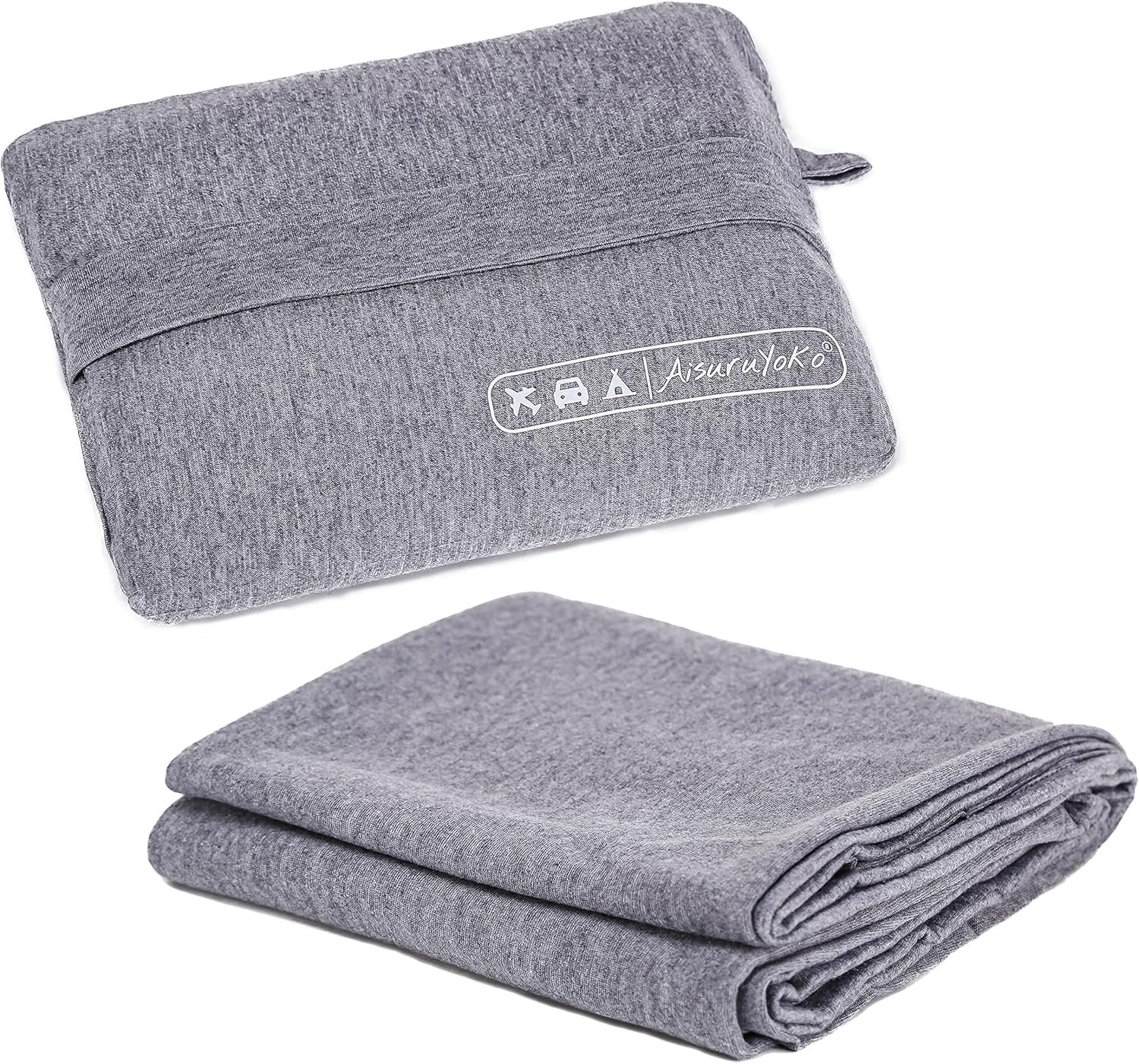 Travel blanket for airplane