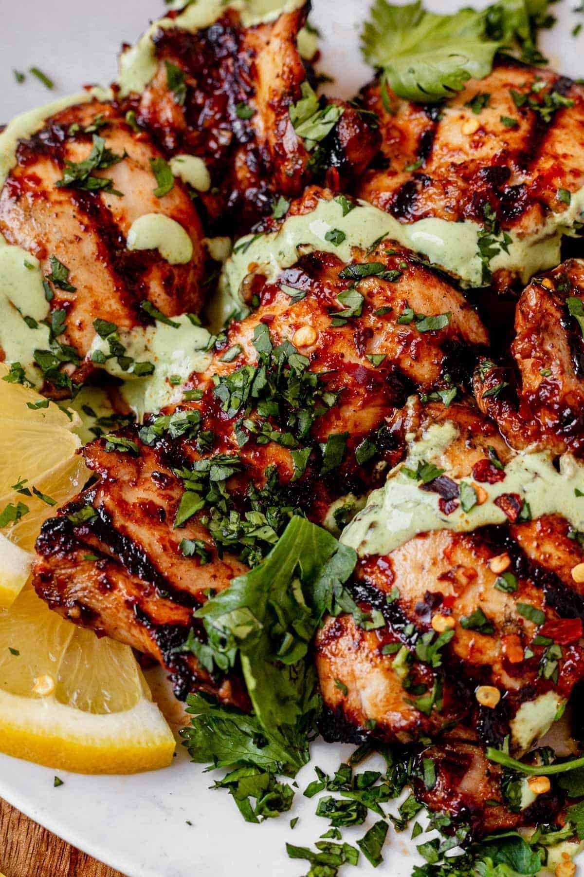 Harissa Chicken (Grilled or Baked)