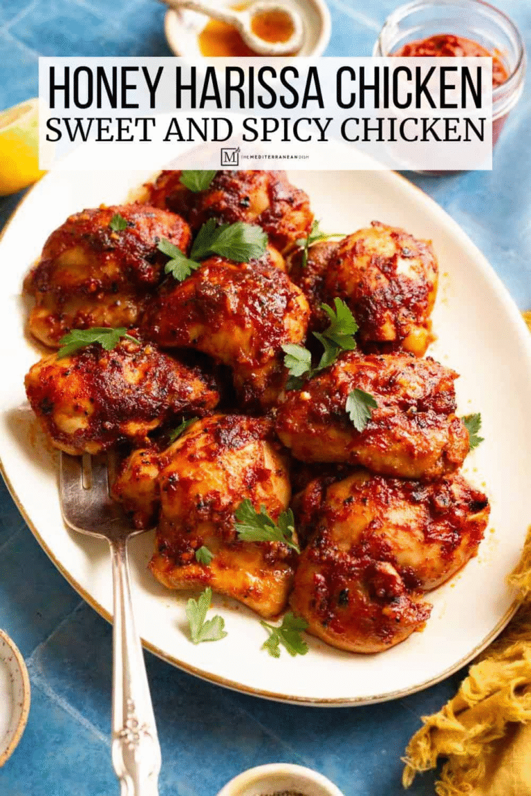 Harissa Honey Chicken | The Mediterranean Dish