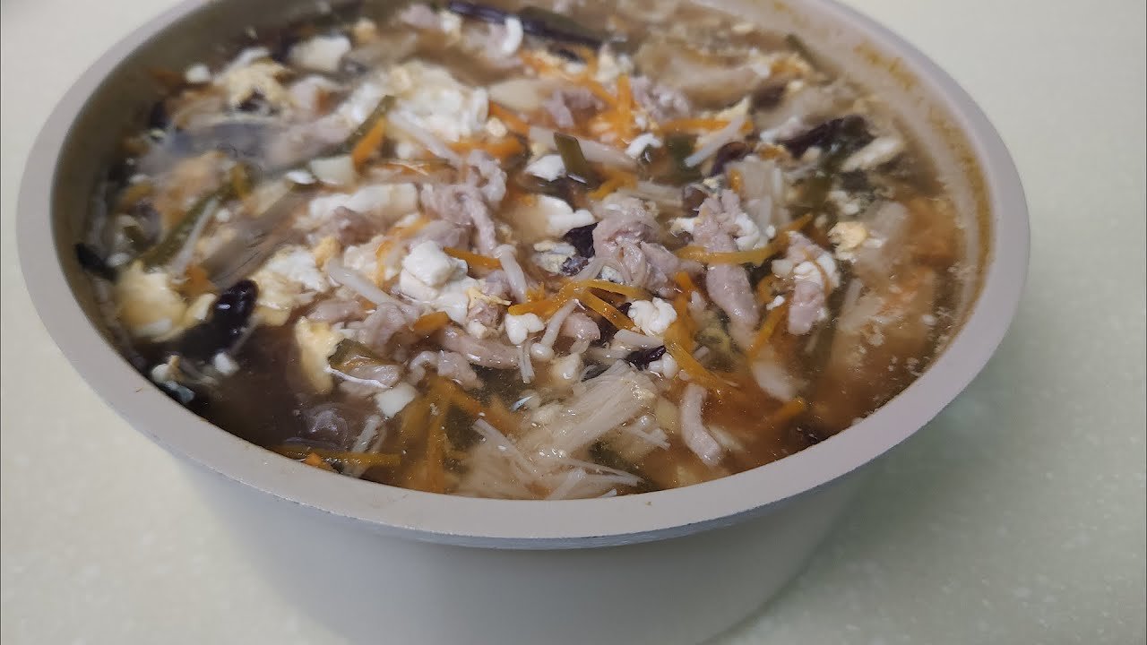 Chinese Food Hot and Sour Soup