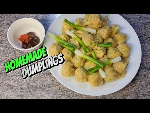 Chinese Food Jiaozi (Chinese Dumplings)