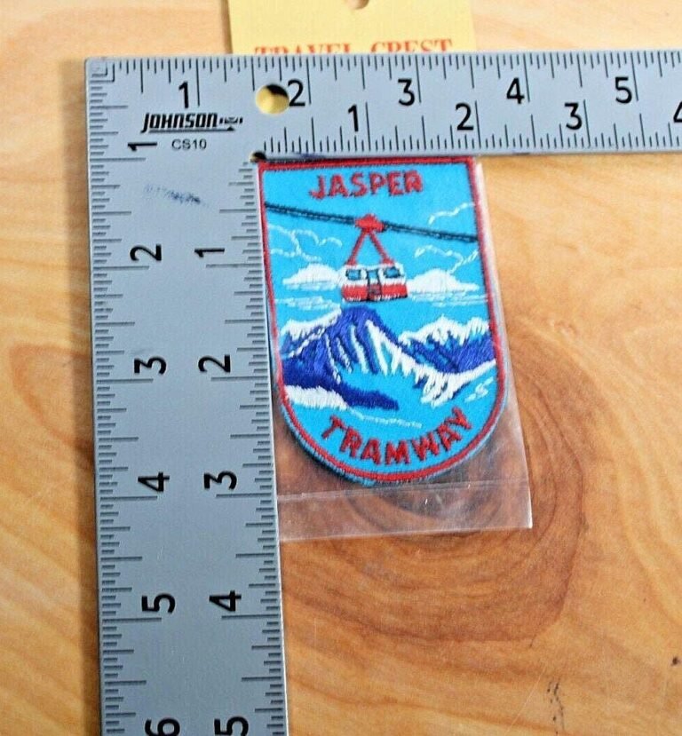Jasper Tramway Travel Souvenir Embroidered Patch 2" x 2.75"
