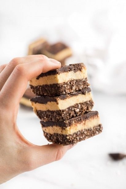 Keto Nanaimo bars