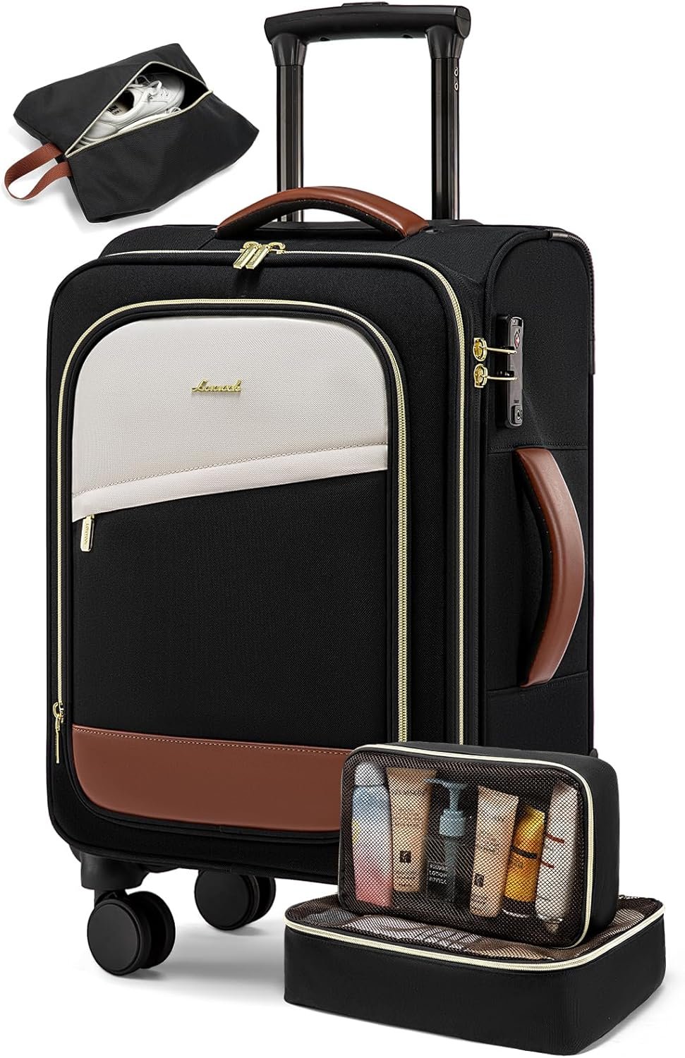 Carry-on luggage with wheels