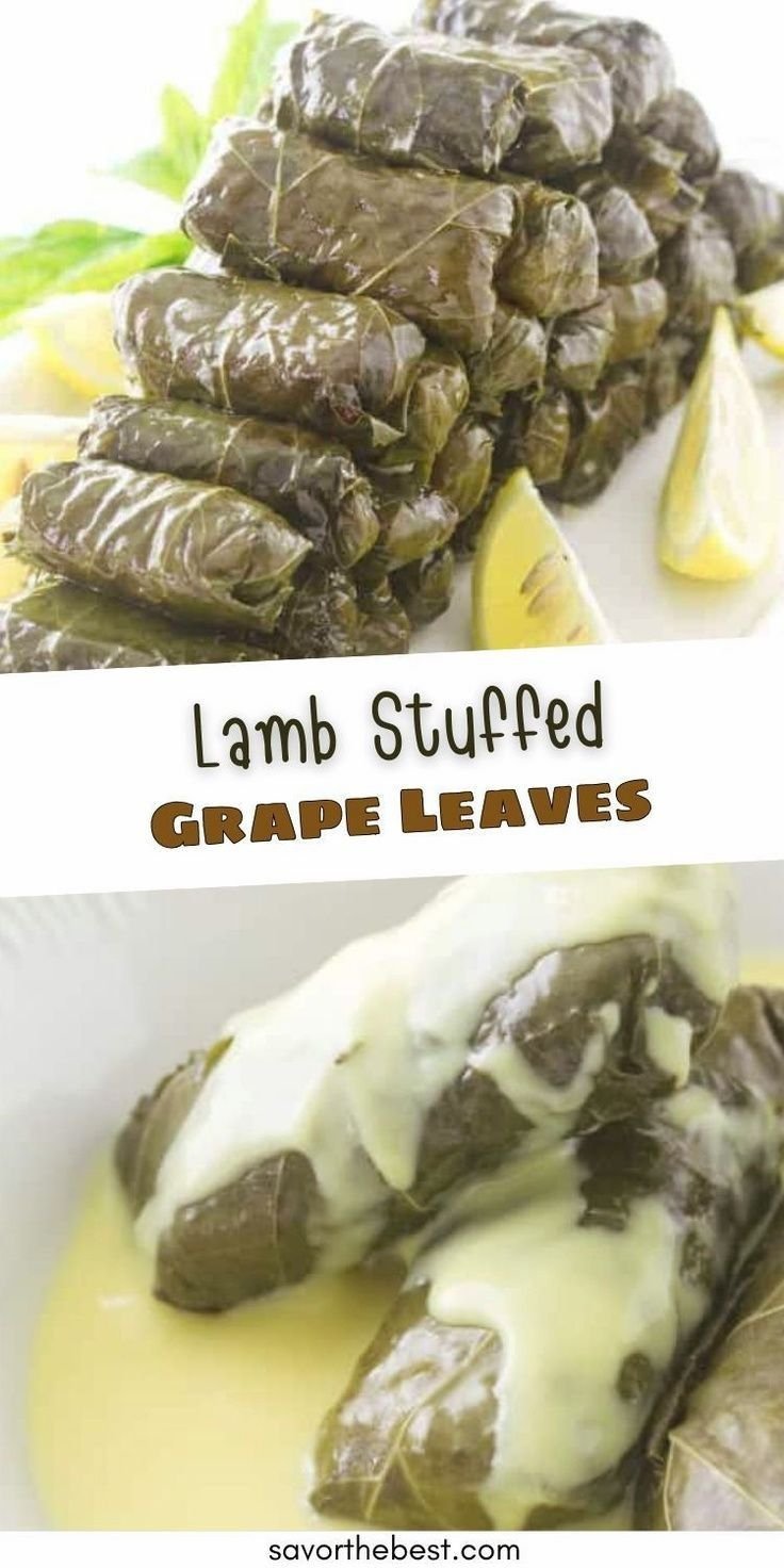 Lamb Stuffed Grape Leaves