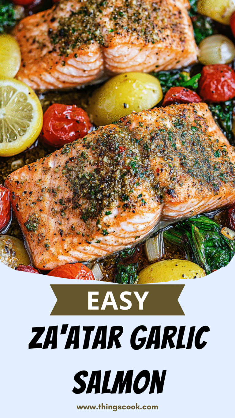 Looking for Easy Spring Meals? Try This Zaatar Garlic Salmon Recipe!
