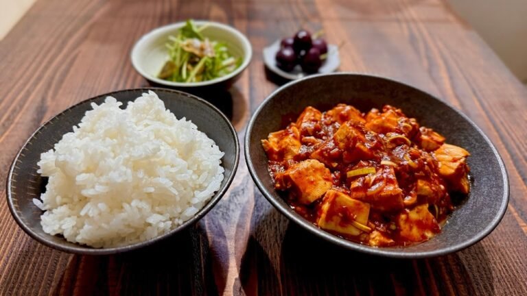 Chinese Food Mapo Tofu