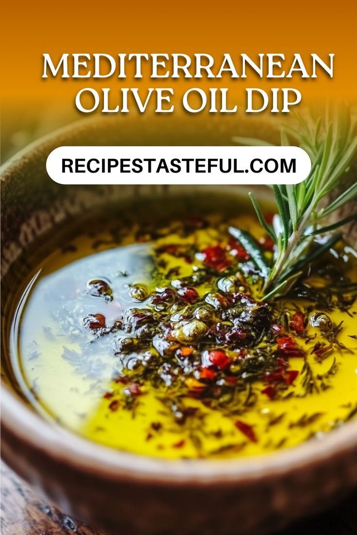 Mediterranean Olive Oil Dip