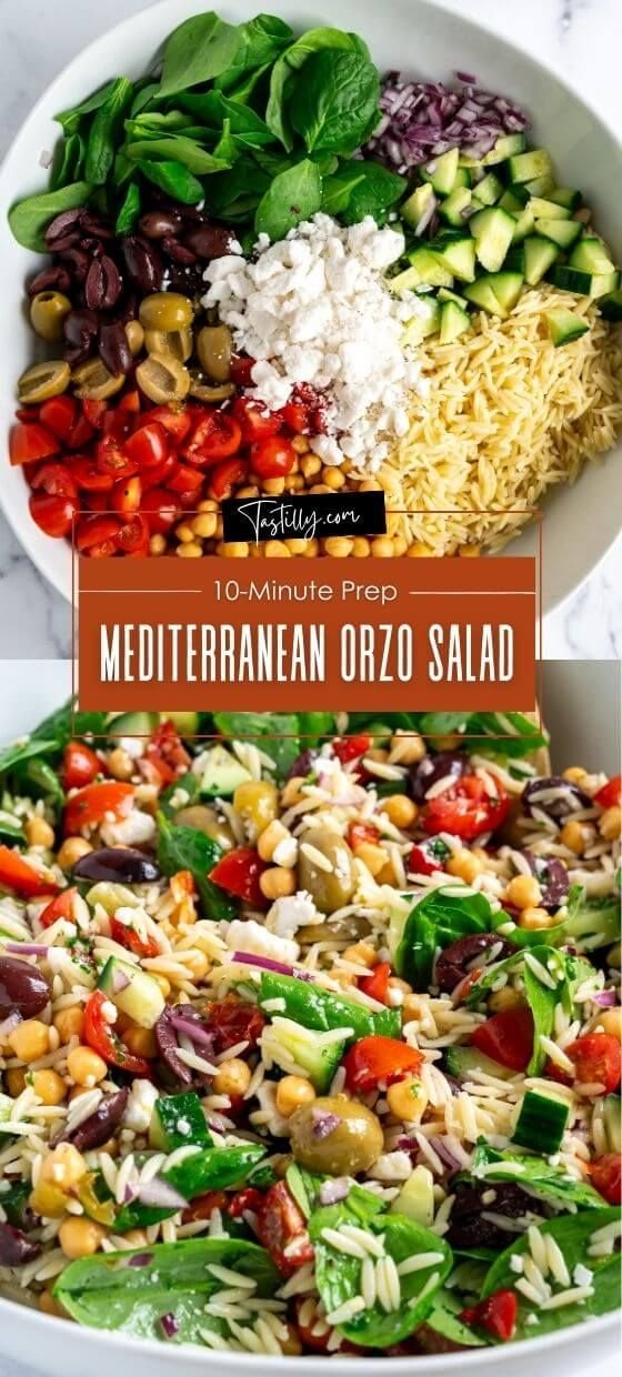 Mediterranean Orzo Salad