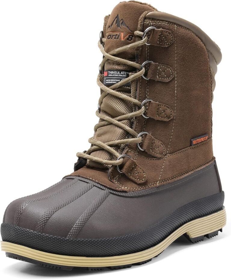 Insulated winter boots