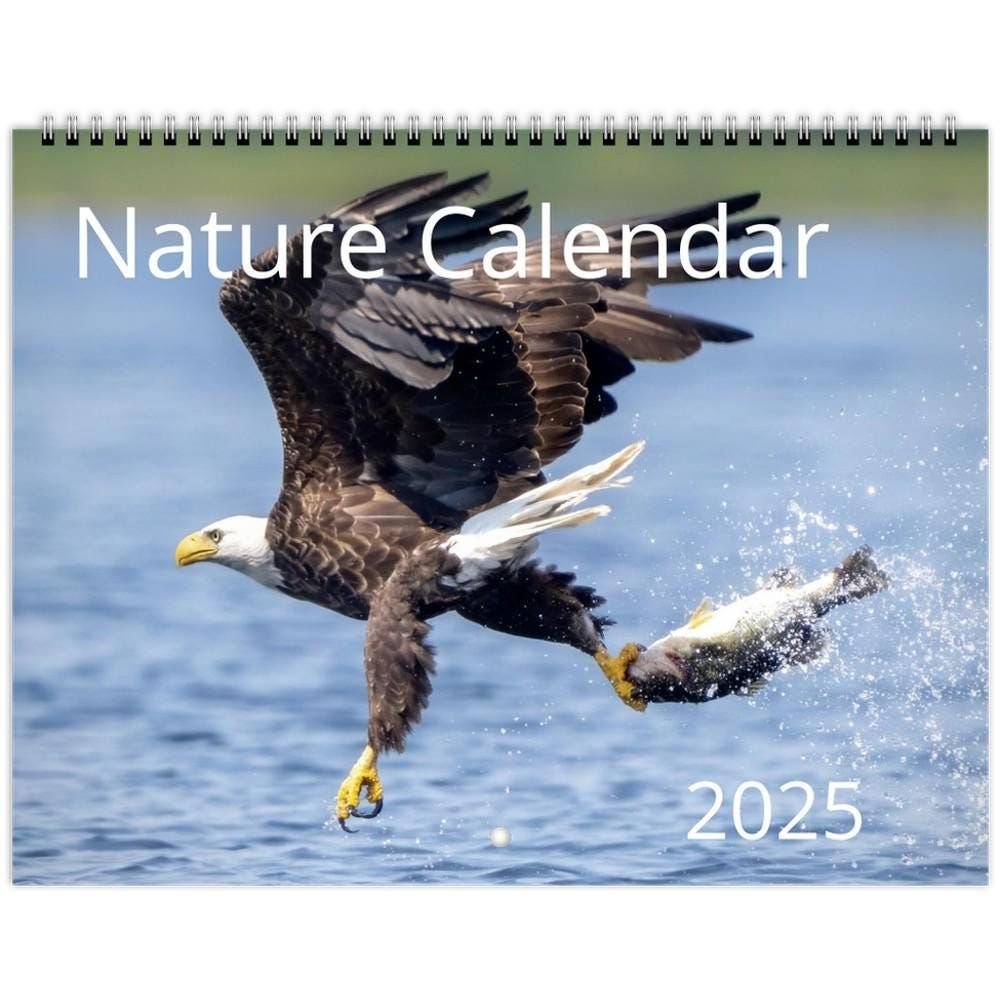 Nature Wall Calendar 2025 (US & CA)