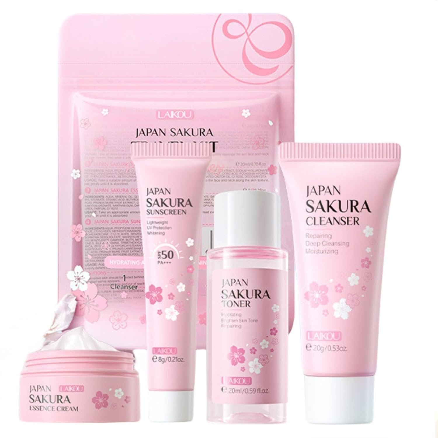 Compact skincare set