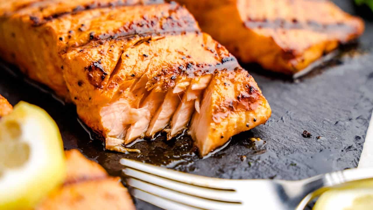 Simple Grilled Salmon